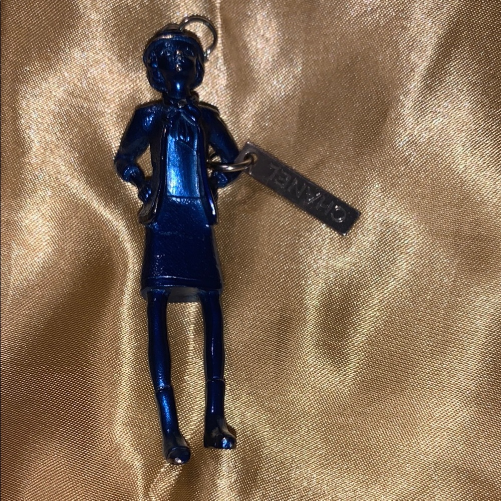 Vintage Chanel Mademoiselle Necklace Charm Pendant Rare